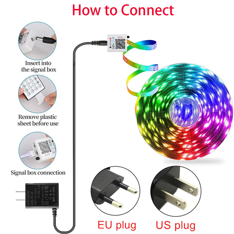 FITA LED RGB - ATÉ 30M DE COMPRIMENTO