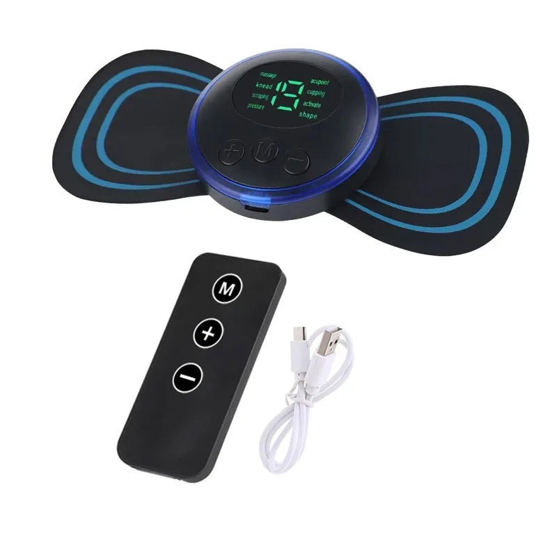 ADESIVO MASSAGEADOR DE PESCOÇO EMS