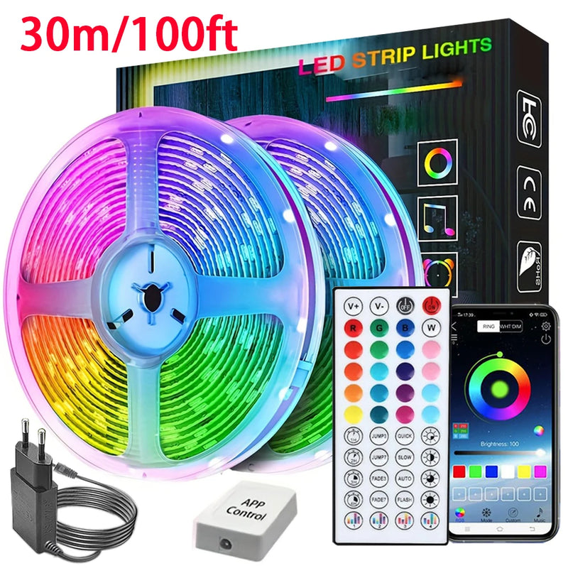 FITA LED RGB - ATÉ 30M DE COMPRIMENTO