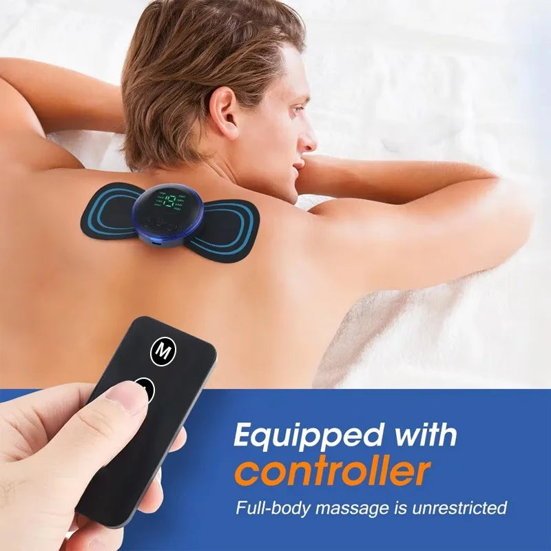 ADESIVO MASSAGEADOR DE PESCOÇO EMS