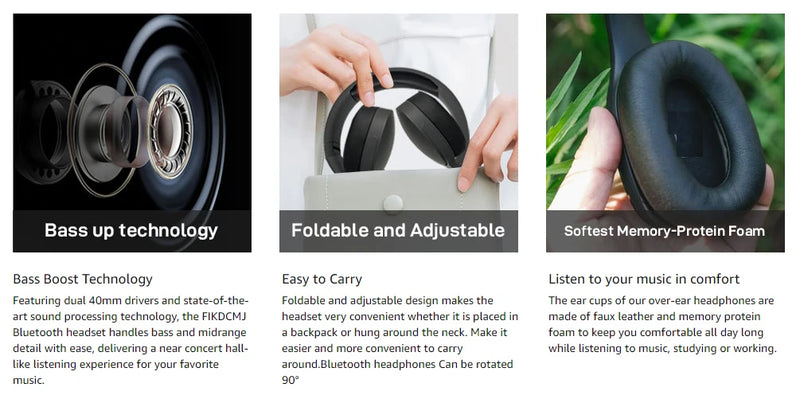 HEADPHONE SEM FIO - BLUETHOOTH 5.3