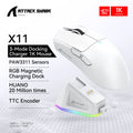 Mouse Attck Shark R1 Sem  Fio
