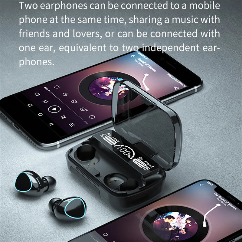 Fone de Ouvido Sem Fio - Bluethooth 5.3
